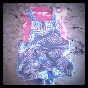 2 piece overall set